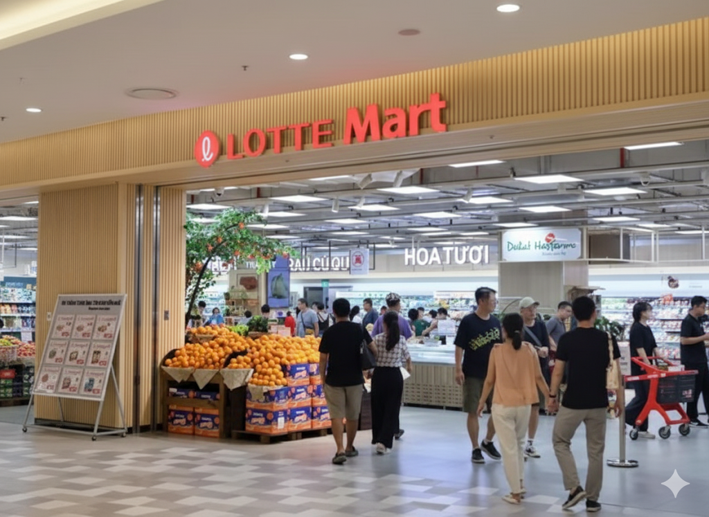 Lotte Mart Delivery Agent App case study preview